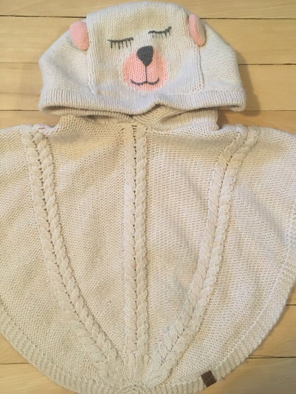 Roots Hoodie Poncho 18 month